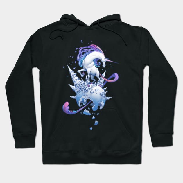 Snowicorn Hoodie by jakeparker